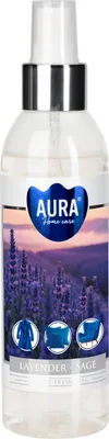 Zdjęcie produktu dla Mgiełka zapachowa do tekstyliów BISPOL Aura 185ml LAWENDA - SZAŁWIA