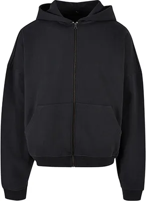 Build Your Brand 90's Zip Hoody