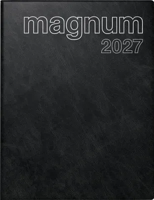 Produktbild von rido/idé 7027042907 Buchkalender Mod. magnum 2027 183×240 mm, Kunststoff, schwarz