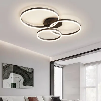 Obrázok produktu pre LED stropné svietidlo - Moderný dizajn - 76 W - 84x60 cm - Akryl - Vhodné do obývačky a kuchyne