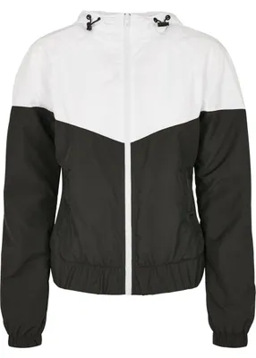 Produktbild von Urban Classics Ladies - Arrow Jacke weiß / schwarz - L