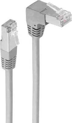 Produktbild von shiverpeaks BASIC-S Patchkabel, Kat. 6, S/FTP, grau, 10,00 m