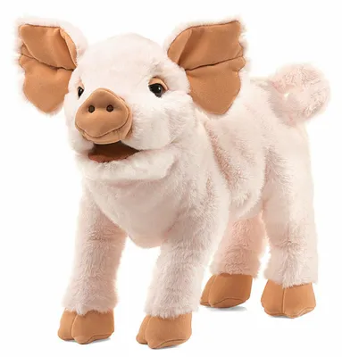 Produktbild von Folkmanis Handpuppe Ferkel 2949