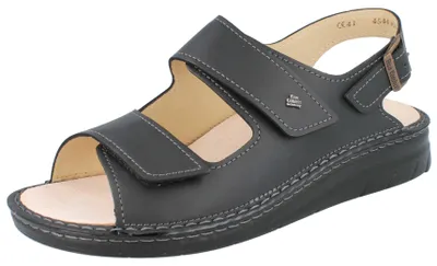 Produktbild von FINN COMFORT Benin Herren Sandale schwarz Glattleder - Größe: 45