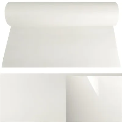 Obrázek produktu pro Flexibilní fólie 3D TPU, bílá, tloušťka 1 mm, rozměry 45 x 100 cm. Guma, fólie pro plotr, textilní fólie, fólie na žehlení