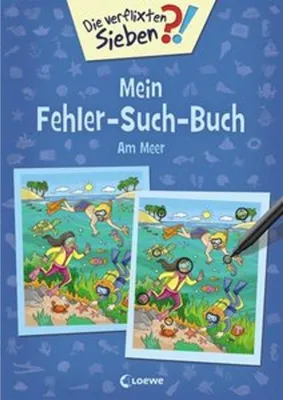 Obrázek produktu pro Die verflixten Sieben - Mein Fehler-Such-Buch - Am Meer