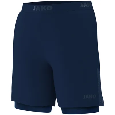JAKO Unisex 2-in-1 Short Power marine