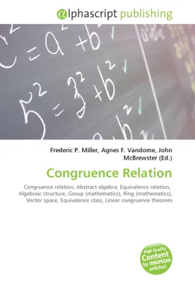 Produktbild von Congruence Relation