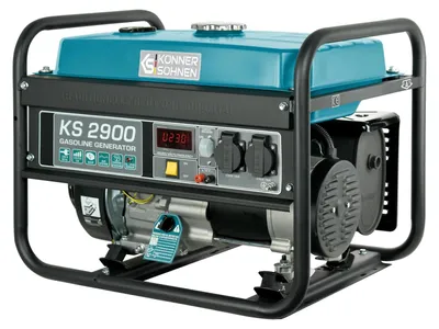 Productafbeelding van Generator stroomaggregaat - 2900 W - Benzine - Handstart - Noodstroomaggregaat