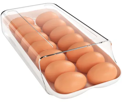 Produktbild von Eierhalter für Kühlschrank - Automatischer rollender Eierdispenser