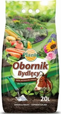 Obrázok produktu pre Prírodný sušený maštaľný hnoj 20 l