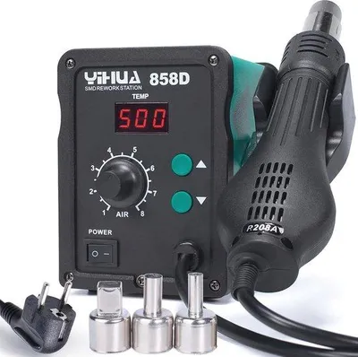 Image de Fer à souder à air chaud 700 W pour le soudage CMS avec température réglable