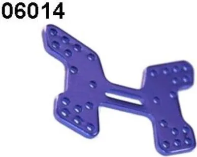 Produktbild von Amewi 06014 Dämpferbrücke hinten Aluminium blau