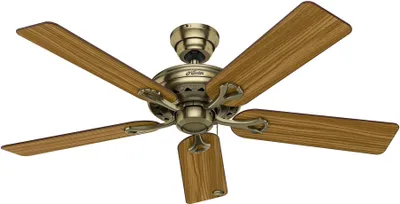 Immagine prodotto di Ventilatore da soffitto con catena Savoy Ottone antico 132 cm