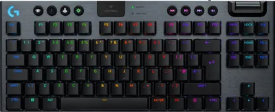 Produktbild von Logitech G G915 X LIGHTSPEED - Verkabelt & Kabellos - USB + RF Wireless + Bluetooth - Mechanischer Swit