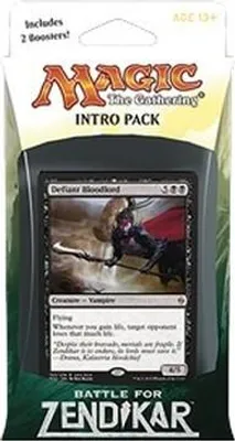 Image de Magic: The Gathering Battle for Zendikar: Call of Blood Intro Pack