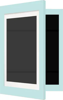 Produktbild von Fotorahmen mit Frontöffnung, veränderbarer Magnetverschluss, für Kinder, A4, Kunstrahmen, Bildanzeige, Behälter, Heimdekoration