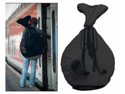 Produktbild von Qu-Ax Rucksack für 20" Einräder, schwarz