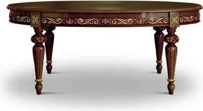 Produktbild von Casa Padrino Luxus Barock Esstisch Braun / Gold 160-210 cm - Barock Möbel -  Italy