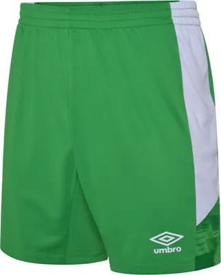 Image de Umbro - Short pour homme "Quatre" UO829 (XL) (Émeraude/Blanc)