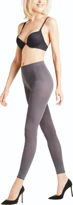 Image de Leggings FALKE Coton Touch pour femme, anthramix, M/L