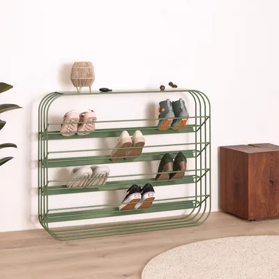 Produktbild von MyWIRE Schuhregal "ALVIER" - grün