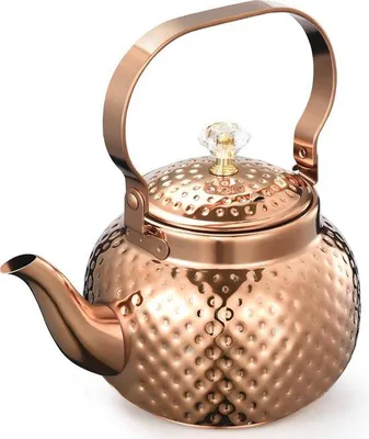 Obrázok produktu pre 1200 ml kanvica na kávu a čaj z nehrdzavejúcej ocele s filtračnou vložkou – jemný filter z nehrdzavejúcej ocele na sypaný čaj (hnedá)