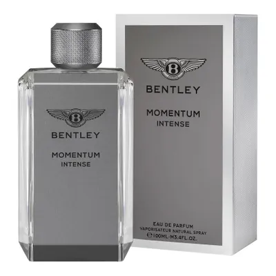 Produktbild von Bentley Momentum Intense, Männer, 100 ml, Bernstein, Geranium, Tonka-Bohne, Bernstein, Moschus, Sandelholz, Holz, Spray