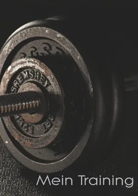 Produktbild von Mein Trainingstagebuch für Krafttraining und Fitness | Notiere deine körperlichen und kräftemäßigen Fortschritte | Ausreichend Platz für Trainingsplän
