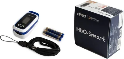 Produktbild von Modus Saturimeter LOX100A White and Blue - SpO2, srdeční frekvence, perfuze