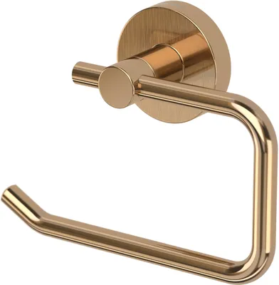 Produktbild von Haceka Kosmos toiletrolhouder zonder klep 14,2x5x10,7cm geborsteld koper