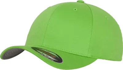 Produktbild von Urban Classics Flexfit Wooly Combed Cap Herren Basecap Einfarbig, Größe: S/M; Farbe: Fresh Green
