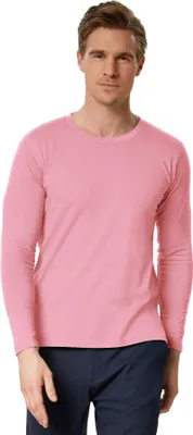 Produktbild von Langarm-Shirt Männer - rosa, XXL