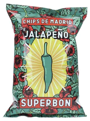 Produktbild von SUPERBON Chips de Madrid Jalapeno 125g