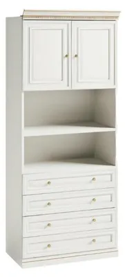 Produktbild von Massivholzschrank Schrank Garderobenschrank Hochschrank Kleiderschrank