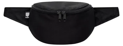 Produktbild von Bauchtasche aus Meeresplastik in Schwarz, Klassisch, Vegan, Handgefertigt in Berlin für Damen, Herren, Uni. Hipbag, Crossbody Bag, Schultertasche, Hüfttasche