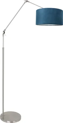 Immagine prodotto di Lampada da terra - acciaio - Prestige Chic - metallo tessile - lampada d'atmosfera - E27 - 8237ST - Steinhauer
