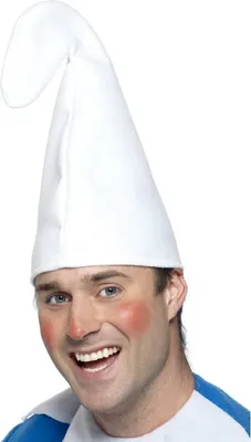Produktbild von Weißer Hut Gnom Gnomhut Zwergenhut Zwerg Weiß