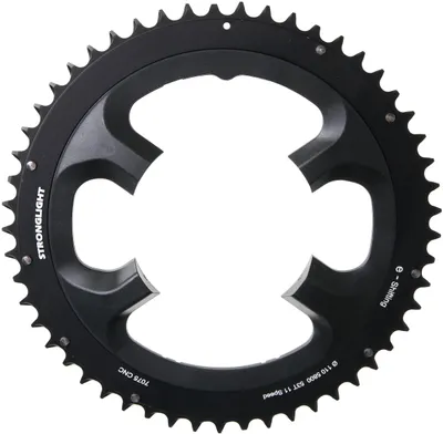 Produktbild von STRONGLIGHT 273958 Kettenblatt Type 105-110mm außen 53 Zähne, 11-fach, schwarz (1 Stück)