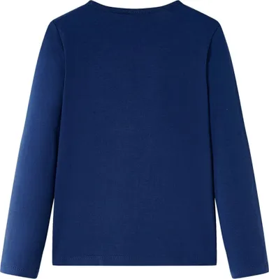 Produktbild von vidaXL Kinder-Langarmshirt Marineblau 104