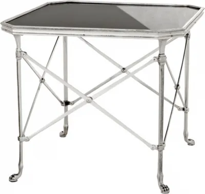 Produktbild von Casa Padrino Luxus Art Deco Designer Beistelltisch Antik Silber - Hotel Tisch Möbel
