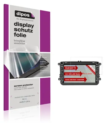Image de 2x Film de protection d'écran pour M.I.C. AV8V7-Ultra protecteur clair dipos