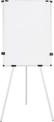 Produktbild von Famanu Flipchart mit Papierrolle - Nicht-magnetisches Bildschirm, 70 x 100 cm, Aluminiumrahmen
