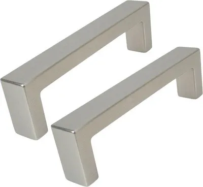 Zdjęcie produktu dla By MJM Atlanta uchwyt meblowy ze stali nierdzewnej, rozstaw 128mm – 2 szt.