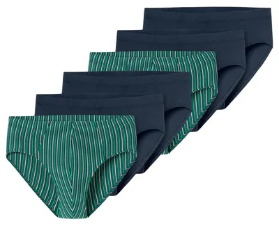 Produktbild von Schiesser 6er Pack 95/5 Essentials Mini Slip / Unterhose Elastisch für optimalen Tragekomfort, Bequemer Softbund passt sich perfekt an, Atmungsaktive Single-Jersey-Qualität
