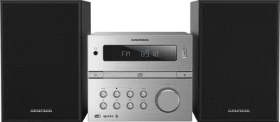 Produktbild von Grundig CMS 4200 Heim-Audio-Mikrosystem 120 W Schwarz, Silber