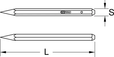 Immagine prodotto di Scalpello a punta BRONZEplus, 250 mm