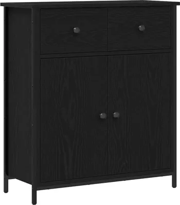 Obrázek produktu pro Servírovací skříň Černý dub 70 x 30 x 80 cm kompozitní dřevo