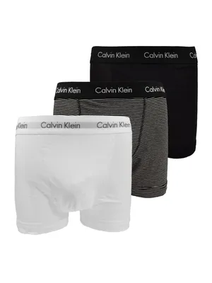 Obrázok produktu pre Calvin Klein Pánske 3 balenia plaviek, viacfarebné S
