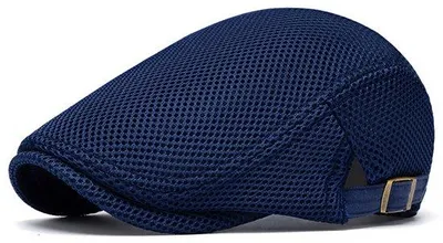Produktbild von Sommermütze, Mesh, einstellbar, marineblau, atmungsaktiv, Uni